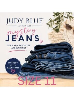 Judy Blue Jeans Mystery Box Size 11; 2 Pairs of Jeans New With Tags